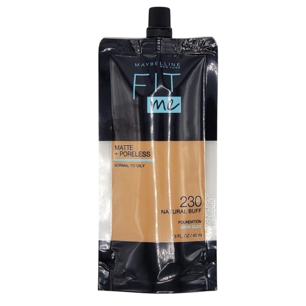 Maybelline Fit Me POUCH Matte + Poreless Liquid Normal To Oily 230 Natural Buff